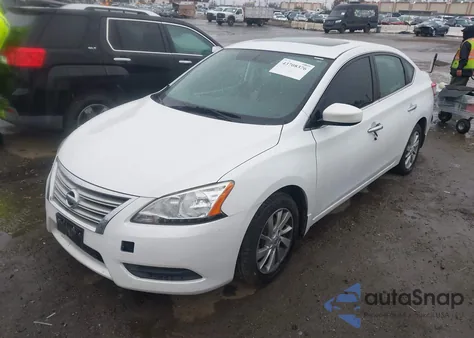 2015 Nissan Sentra Sv из США, поврежденный, VIN 3N1AB7AP4FY233559